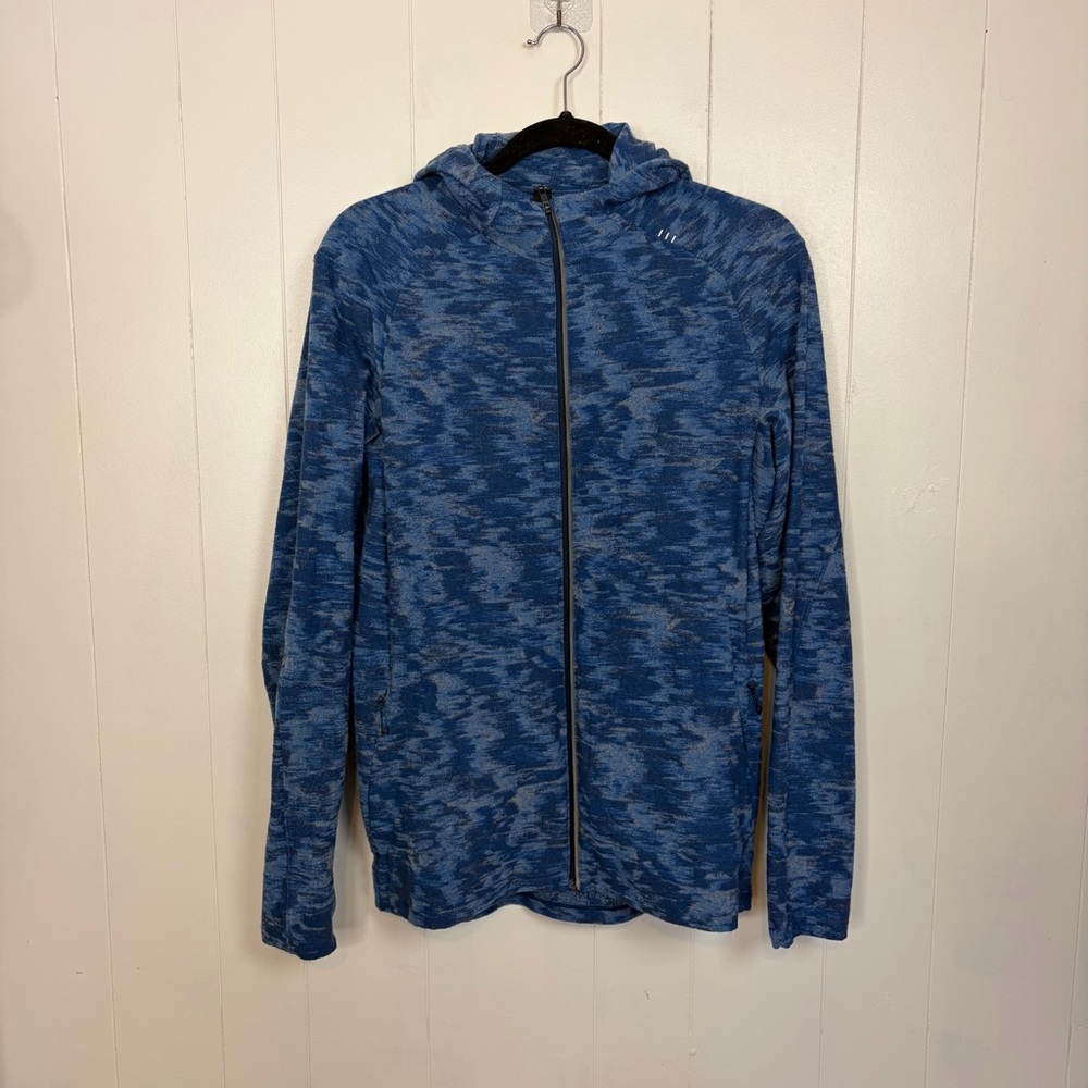 Lululemon men’s Surge Warm Full zip Running Fleece Jacket size medium running - Picture 5 of 11